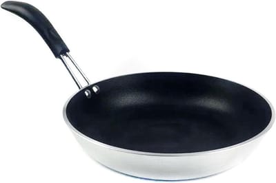 Koekenpan - Omelet pan - Eten Bereiden - Anti-aanbak laag - 18cm - Zwart
