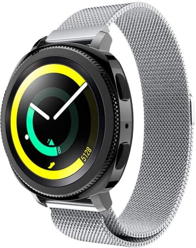 watchbands-shop.nl RVS bandje - Samsung Gear Sport/Galaxy Watch (42mm) - Zilver
