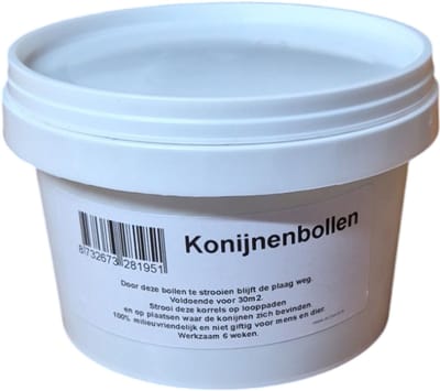 Konijnenbollen - Konijnen - Konijnenwering - Houd konijnen op afstand