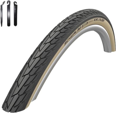 Fietsband 28 Inch 47-622 (28 x 1.75) met K-Guard Anti-Lek Bescherming - Inclusief Bandenlichters