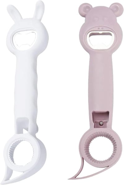 Multifunctionele 4-in-1 Flessenopener voor Thuis, Keuken en Bars - Praktische Gadget voor Bier, Blikjes en Cocktails