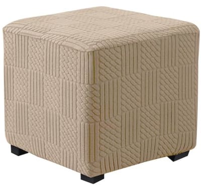 Elastische Poef Hoes voor Vierkante Meubels - 80-100 cm - Opvouwbare En Duurzame Bescherming
