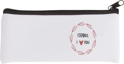 Akyol - stepbro i love you Etui - Broer - de liefste stiefbroer - verjaardagscadeau - verjaardag - cadeau - cadeautje voor broer - broer artikelen - kado - geschenk - gift - 20 bij 9 cm