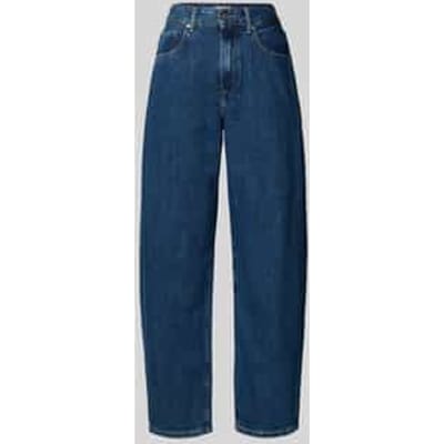 barrel fit Jeans van puur katoen