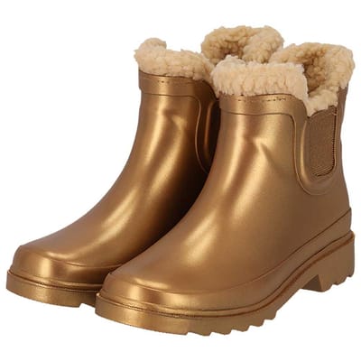 Morethansocks - Chelsea regenlaarzen kinderen - Unisex - Fake Fur voering - Maat 21 t/m 36 - Regenlaarzen jongens - Regenlaarzen meisjes