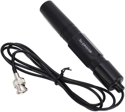 Nauwkeurige pH sensor en probe voor aquacultuur, waterdicht en meetbereik van 0.00 tot 14.00 pH, ideaal voor aquaria en vijvers