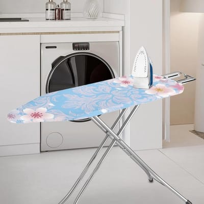 Strijkplankovertrek Elastisch en Antislip met Patroon 110 x 30 cm