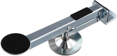 Deurkrik voor kamerdeuren - 360 graden rotatie - meubellift - plaatlift - voetbediend hefgereedschap - meubellifter voor de inbouw - maximale hefkracht 100 kg
