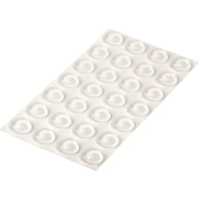 Fix-o-moll Antislip Meubelpad Stootbuffer - Zelfklevend - Kunststof - 12x3,2mm - Rond - 28 Stuks