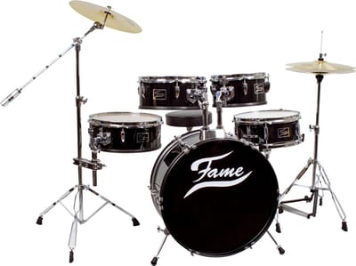 Fame Practice Set incl. Cymbals & kruk - Drum set