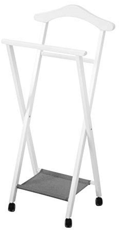Indossatore per camera da letto in massief beukenhout - Chiudbaar met zwenkwielen
