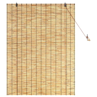 vidaXL - Rolgordijn - Naturel - 120 - x - 160 - cm - Riet
