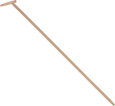 Synx Tools Schoffelsteel 160cm met Hilt Houtensteel - Schoffel/Schoffels / Onkruidverwijderaar - Onkruidbestrijding - Steel