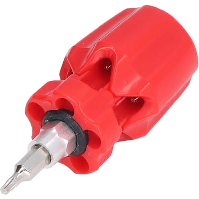 Hand Schroevendraaier Sleuf Kruis Pentalobe Meerdere Bits Combinatie Schroevendraaier Gereedschap SD?021 red