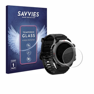Savvies - Glas Screenprotector voor Atheewon S10 1.39" - Gehard Beschermglas 9H