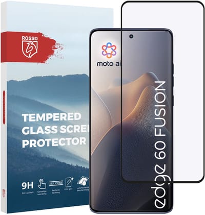 Rosso Screen Protector Geschikt voor Motorola Edge 60 Fusion | 9H Tempered Glass | Glasplaatje | Beschermlaag | Beschermglas | 9H Hardheid