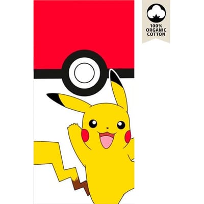 Katoenen strandlaken Nintendo Pokémon Pikachu Pokeball