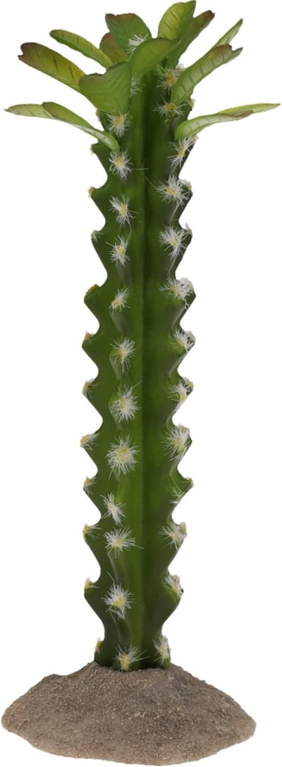 Terra Della - Reptielen - Cactus cilinder 3 10x8,5x23,5cm groen