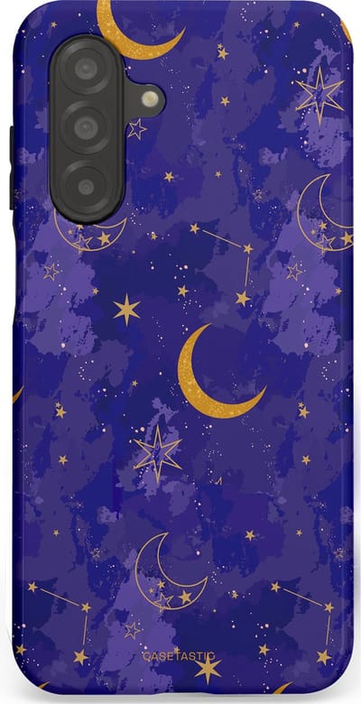 Casetastic Hoesje Geschikt voor Samsung A26 - Stijlvolle Beschermende Duo-layer Case - Sterrennacht