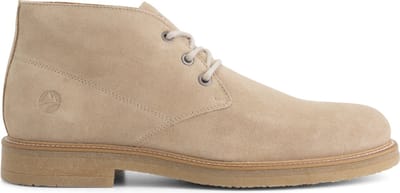 Travelin' Redhill Heren - Halfhoge veterschoenen - Suede - Zand