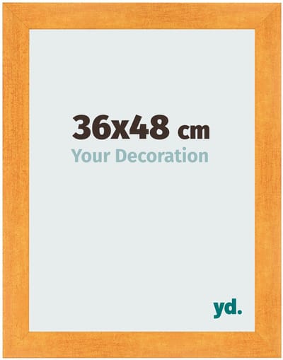 Your Decoration - Fotolijst 36x48 cm - MDF - Oranje - Pisa