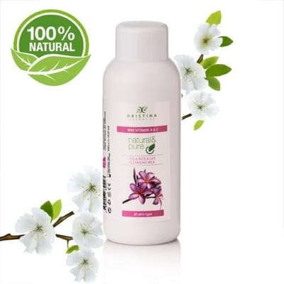 Hristina Bio Gezichtsreiniger - Reinigingsmelk - Met Vitamine A&E - 150 ml