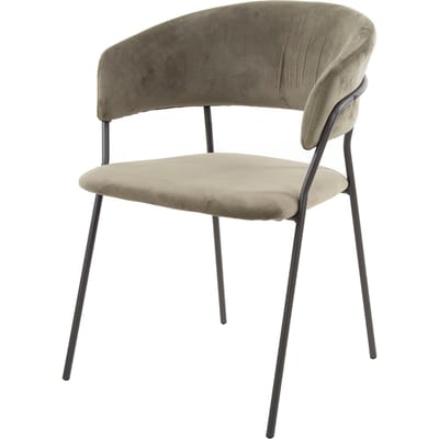 Zatalo Velvet Eetkamerstoel Laverna Beige
