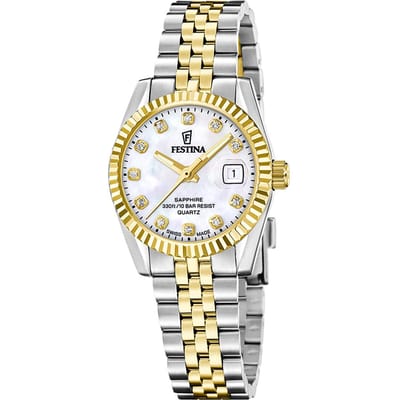 Festina Swiss Made F20088/1 Classic Steel Horloge