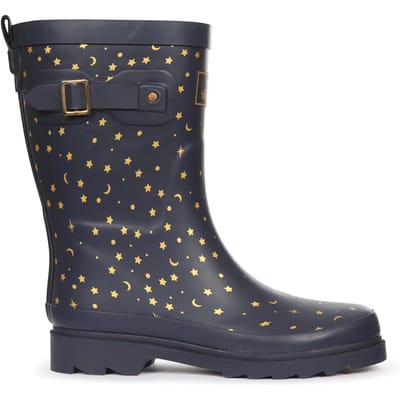 Trespass damesrubberlaarzen Celeste - Female Mid Height Welly Midnight