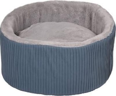 Mand faldi rond rits blauw 50x20 cm Flamingo