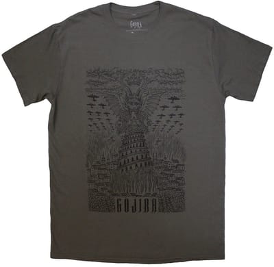 Gojira - Demon Village Heren T-shirt - S - Grijs
