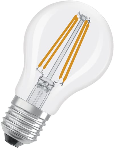 Ledvance LED Lamp A60 Filament E27 - 5.9W 806lm 2700K Ø60mm - Dimbaar - Geschikt voor woonkamer, horeca, open armaturen