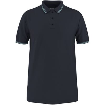 ESMARA MEN Piqué heren polo (Marineblauw, S)