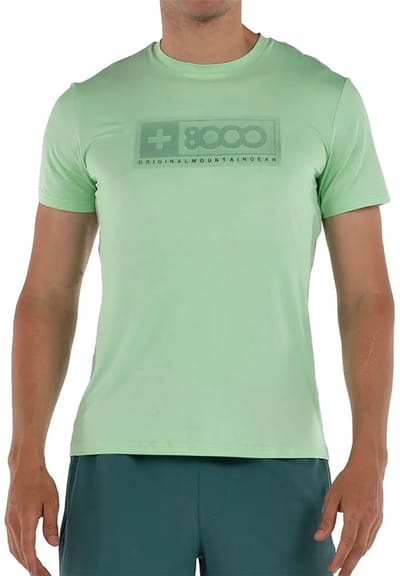 +8000 Tart T-shirt Met Korte Mouwen Groen S Man