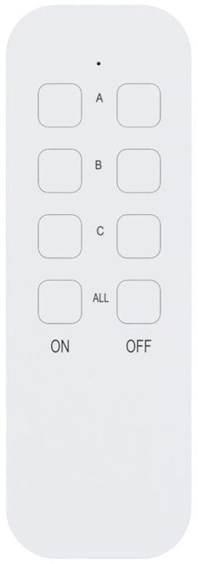 KYF – KYF-PLUG-002-R – Draadloze afstandsbediening – 433,92 MHz – 30 m