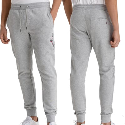Tommy Hilfiger pantalon homme gris MW0MW17384-P91 S white