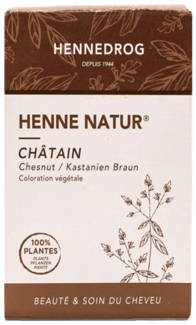 Hennedrog Natuurlijke Kastanje Henna 90 g