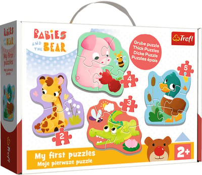 Trefl Dieren Legpuzzel - 5 stukjes - Vanaf 2 jaar