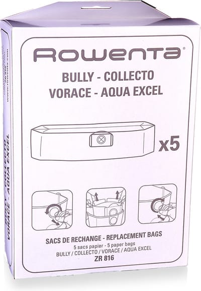 Rowenta Bully ZR816 - Stofzuigerzakken - 4 stuks