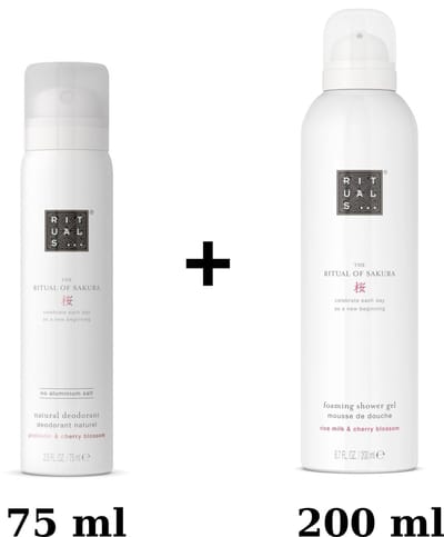 Rituals - Sakura - Duo Set - Shower Gel 200 ml + Natural Deodorant 75 ml