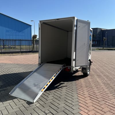 Datona® - Rijplaat Voor Bestelbussen - 120 cm - Aluminium | Max. Draagvermogen 900 kg | 120 cm x 80 cm