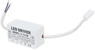 Dailygoody - LED Driver Adapter - Geluidsloze LED Driver - Draagbaar voor DIY Verlichting - 4-7X1W Adapter - Voor Efficiënte Verlichting - Geschikt vo