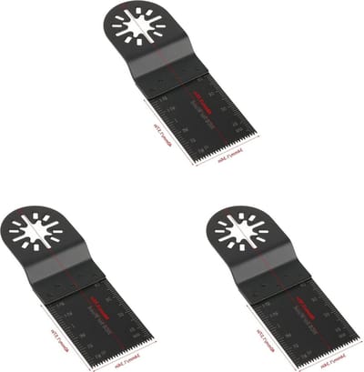 Hardstalen 40-delige oscillerende multitool zaagbladenset - 20-delige 34 mm voor hout, kunststof, metaal - oscillerend gereedschapsblad .