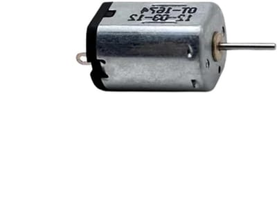 DC Motor - Elektrische Motor - DIY Projecten - Hoge Snelheid - 10 mm x 12 mm - Zilver