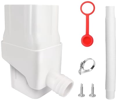 Regenwater Collectie Systeem voor standaard downspouts - Wit PVC