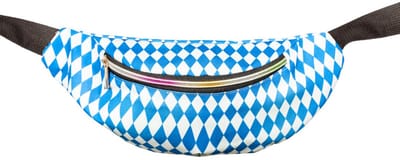 Heuptas Oktoberfest Blauw/Wit