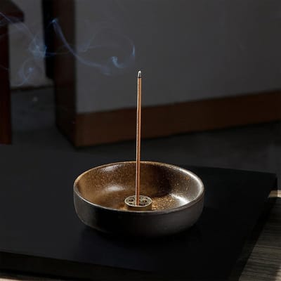 Elegante keramische wierookhouder voor een rustgevende sfeer in huis - Perfect voor meditatie en aromatherapie