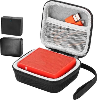 BukkitBow - Hard Case Box Voor JBL Go 1/2 - Opberg Box JBL Bluetooth Speaker