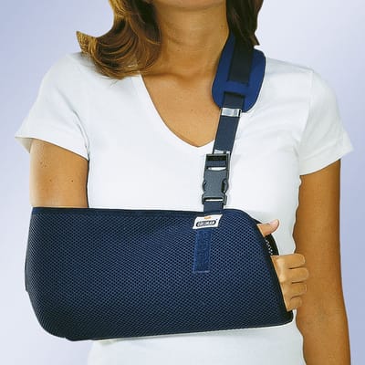 Orliman armdraagdoek mitella 2 - medium - onderarm lengte 30-42 cm