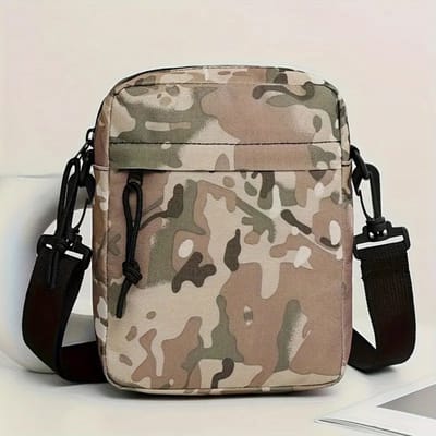 Livano Schoudertas - Dames - Heren - Crossbodytassen - Slingbag - Bag - Nektas - Nektasje - Messenger - Crossbody - Camouflage